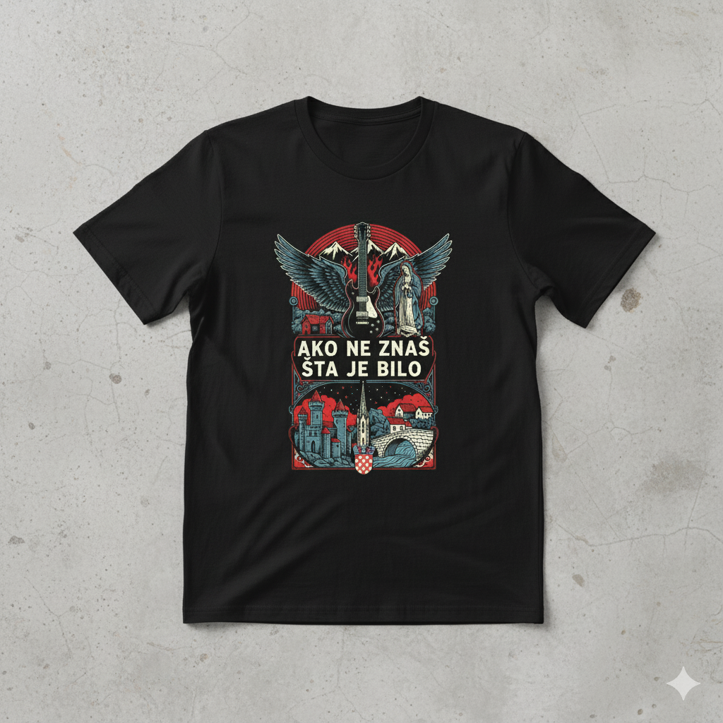 Majica - Ako ne znaš šta je bilo